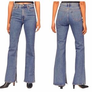Abercrombie & Fitch Curve Love High Rise Vintage Flare Jeans Size 30/10